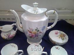 Royal Crown Derby Posies 22 Piece Coffee Set New Other