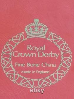 Royal Crown Derby Posies Coffee Cups & Saucers 6 X Duos Vintage unused boxed