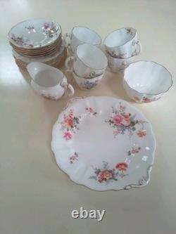 Royal Crown Derby Posies Tea Service 21 Pieces. 1st Quality Excellent