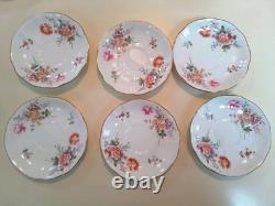 Royal Crown Derby Posies Tea Service 21 Pieces. 1st Quality Excellent Royal Crown Derby Posies Tea Service 21 Pieces. 1st Quality Excellent