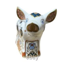 Royal Crown Derby Priscilla Pig Paperweight Gold Stopper New Boxed Genuine