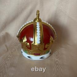 Royal Crown Derby Queen Mothers 100th Birthday Crown Paperweight