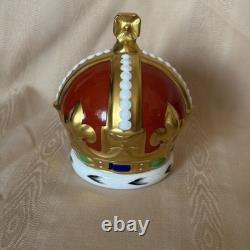 Royal Crown Derby Queen Mothers 100th Birthday Crown Paperweight