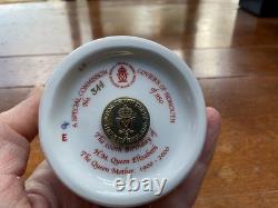 Royal Crown Derby Queen Mothers 100th Birthday Crown Paperweight