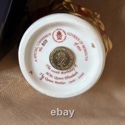 Royal Crown Derby Queen Mothers 100th Birthday Crown Paperweight