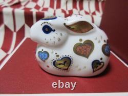 Royal Crown Derby Rabbit New Year Rabbit 2010 Pottery With Box Made in England