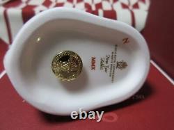 Royal Crown Derby Rabbit New Year Rabbit 2010 Pottery With Box Made in England