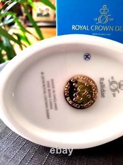 Royal Crown Derby Rallidae Duck P/wt Gold Button New In Box