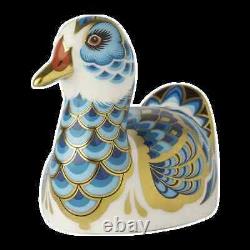 Royal Crown Derby Rallidae Duck Paperweight 1st Quality