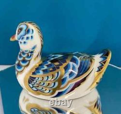 Royal Crown Derby Rallidae Duck Paperweight 1st Quality