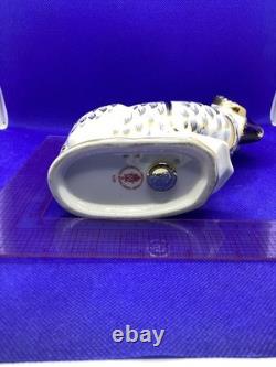 Royal Crown Derby Ram, 1st Quality Gold Stopper. 1990. Retired 1993