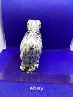 Royal Crown Derby Ram, 1st Quality Gold Stopper. 1990. Retired 1993