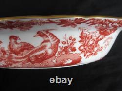 Royal Crown Derby Red Aves A74 Pattern Open Vegetable Dish NEW
