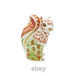 Royal Crown Derby Red Squirrel Paperweight
