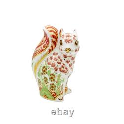 Royal Crown Derby Red Squirrel Paperweight