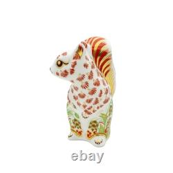 Royal Crown Derby Red Squirrel Paperweight