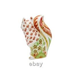 Royal Crown Derby Red Squirrel Paperweight