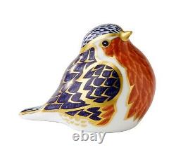 Royal Crown Derby Robin Paperweight New 1st Quality Boxed