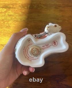 Royal Crown Derby Rocky Mountain Bear Paperweight
