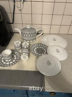 Royal Crown Derby Royal Albert Hall 150th Anniversary Fine Bone Tea Set (2020)