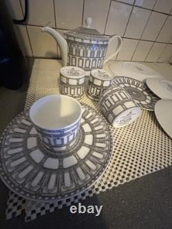 Royal Crown Derby Royal Albert Hall 150th Anniversary Fine Bone Tea Set (2020)