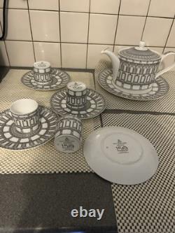 Royal Crown Derby Royal Albert Hall 150th Anniversary Fine Bone Tea Set (2020)