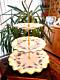 Royal Crown Derby Royal Antoinette 3 Tier Cake Stand Rrp £570 Mint Cond