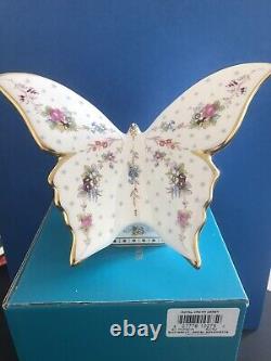 Royal Crown Derby Royal Antoinette Butterfly. Brand New. Reduced