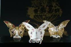 Royal Crown Derby Royal Antoinette Butterfly Paperweight New 1st Quality