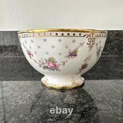 Royal Crown Derby Royal Antoinette Candy/ Sugar Large Open Bowl Pedestal Foot