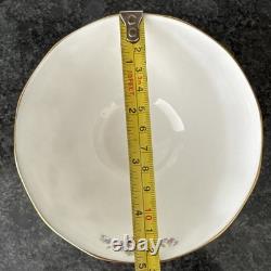 Royal Crown Derby Royal Antoinette Candy/ Sugar Large Open Bowl Pedestal Foot