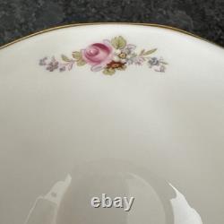 Royal Crown Derby Royal Antoinette Candy/ Sugar Large Open Bowl Pedestal Foot