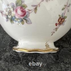 Royal Crown Derby Royal Antoinette Candy/ Sugar Large Open Bowl Pedestal Foot