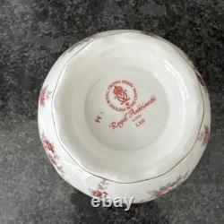 Royal Crown Derby Royal Antoinette Candy/ Sugar Large Open Bowl Pedestal Foot