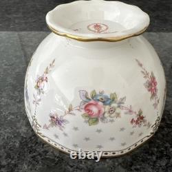 Royal Crown Derby Royal Antoinette Candy/ Sugar Large Open Bowl Pedestal Foot