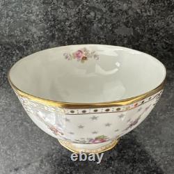 Royal Crown Derby Royal Antoinette Candy/ Sugar Large Open Bowl Pedestal Foot
