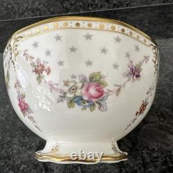 Royal Crown Derby Royal Antoinette Candy/ Sugar Large Open Bowl Pedestal Foot