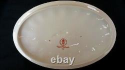 Royal Crown Derby Royal Antoinette Covered Vegetable Casserole Dish