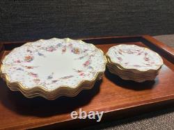 Royal Crown Derby Royal Antoinette Dinner Plate Bread Plate