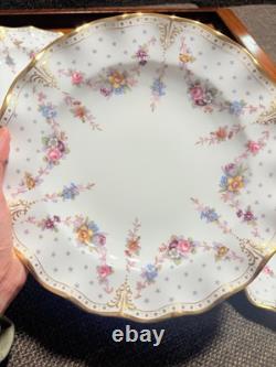 Royal Crown Derby Royal Antoinette Dinner Plate Bread Plate