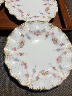 Royal Crown Derby Royal Antoinette Dinner Plate Bread Plate