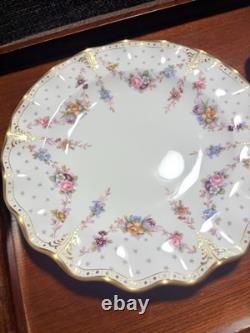 Royal Crown Derby Royal Antoinette Dinner Plate Bread Plate