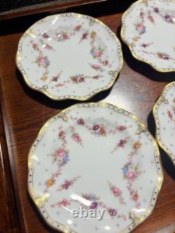 Royal Crown Derby Royal Antoinette Dinner Plate Bread Plate