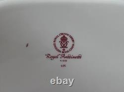 Royal Crown Derby Royal Antoinette Fine Bone China Serving Platter/Open Dish