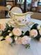 Royal Crown Derby Royal Antoinette Gravy Boat & Stand