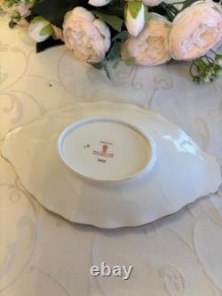 Royal Crown Derby Royal Antoinette Gravy Boat & Stand