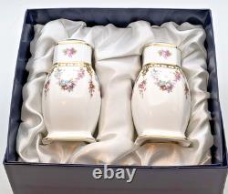 Royal Crown Derby Royal Antoinette Salt & Pepper Pot 1st Quality Cruet