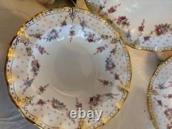 Royal Crown Derby Royal Antoinette soup dishes x 6