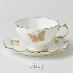 Royal Crown Derby Royal Butterfly Tea Cup & Saucer