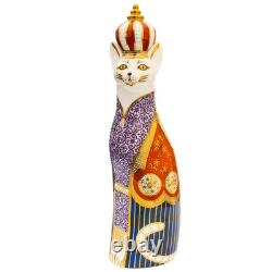 Royal Crown Derby Royal Cat Paperweight Abyssinian
